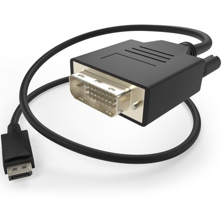 UNIRISE USA This Displayport Male To Dvi-D Dual Link 24+1 Male Cable Will Allow DVIDP-10F-MM